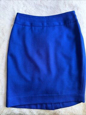 The Limited Cobalt Blue Pencil Skirt